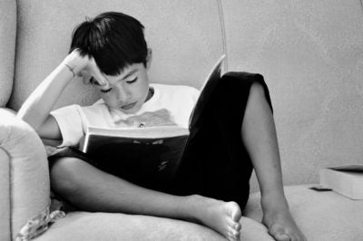 How should we handle boys who can't read?