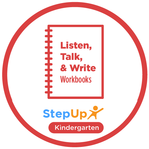 Listen, Talk, and Write: Kindergarten (Set of 20 workbooks)